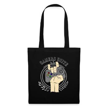Gaming game console - Tote Bag - black - Front