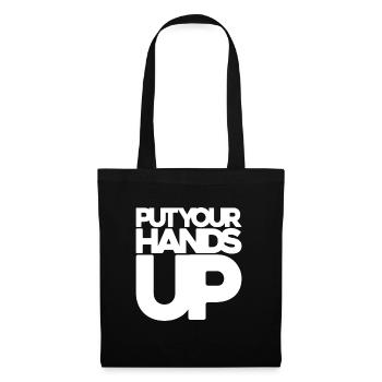 Faites votre cadeau de concert de musique - Sac en tissu - noir - Devant