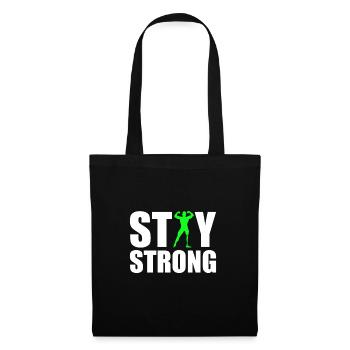 Musculation avec prothèse - Sac en tissu - noir - Devant