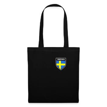 Suède - Sac en tissu - noir - Devant