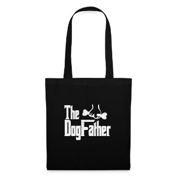 The dog father DogFather dog father gift barking - Tote Bag - black - Front