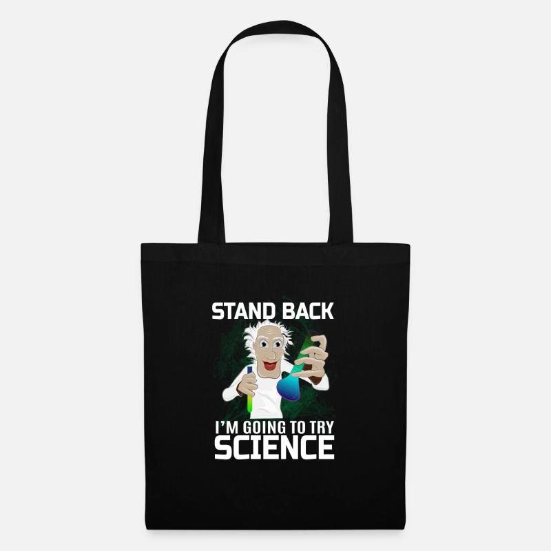 Crazy Professor - Tote Bag - black