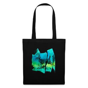 Roe Rehbuck Fawn Red Deer Wild T Shirt - Tote Bag - black - Front