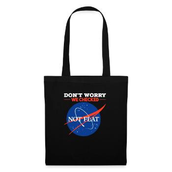 Science Physics Vol spatial - Sac en tissu - noir - Devant