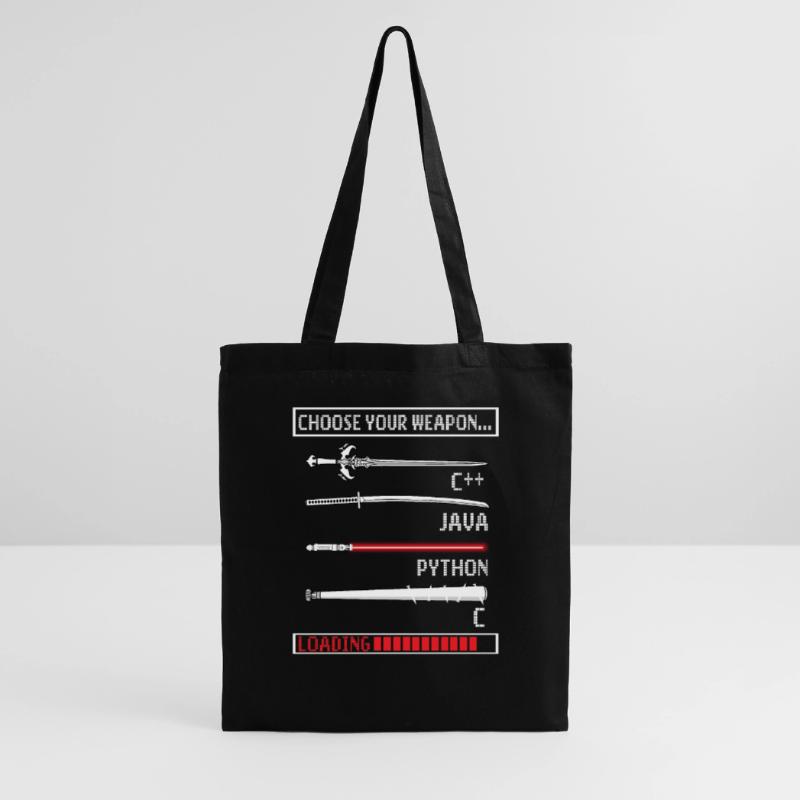 Programmers Gift Java C Programming Tote Bag