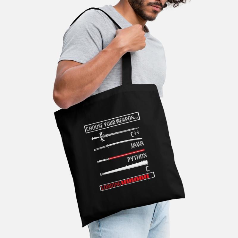 Programmers Gift Java C Programming Tote Bag