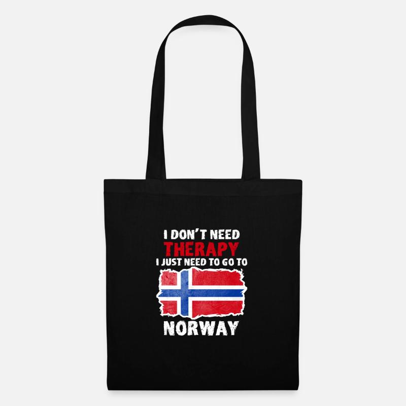 Norway - Tote Bag - black