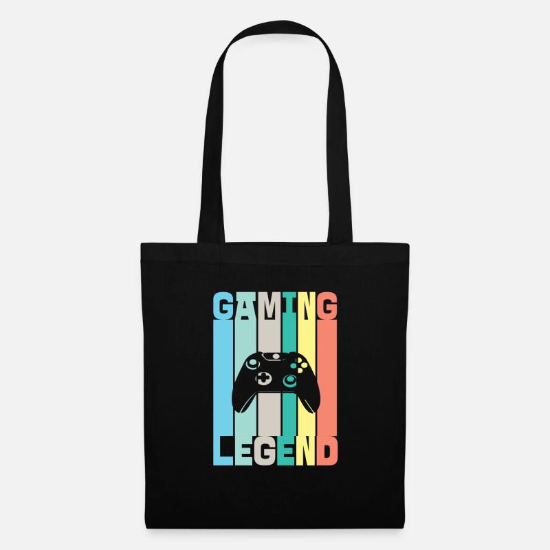 Gaming Legend - Tote Bag - black