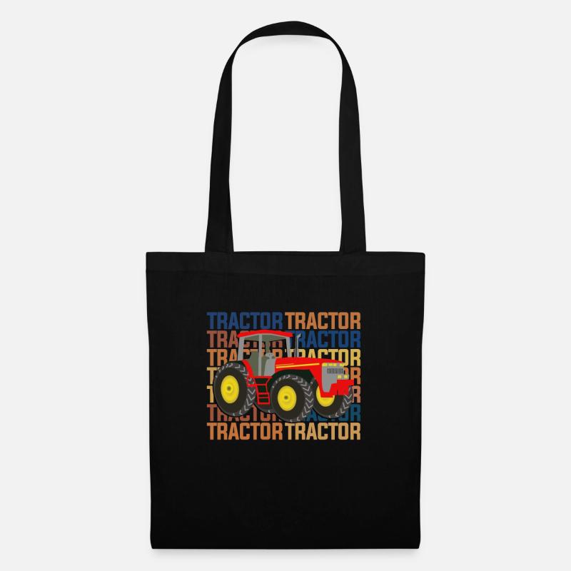 tractor - Tote Bag - black