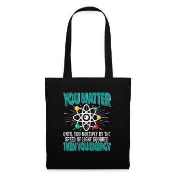 Physicien Professeur Sort Éléments cadeau - Sac en tissu - noir - Devant