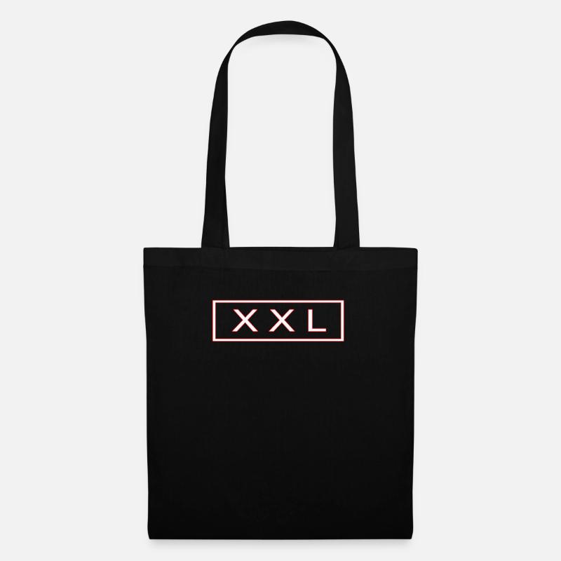 xxl - Stoffbeutel - Schwarz