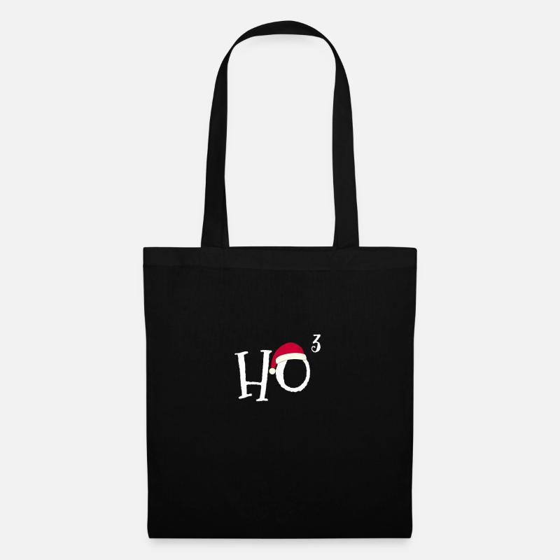 Math Nerd Hohoho Noël - Sac en tissu - noir