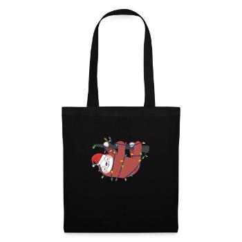 Sloth Christmas - Tote Bag - black - Front