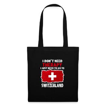 Switzerland - Tote Bag - black - Front
