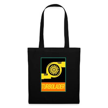Turbolader - Big Boost! - Stoffbeutel - Schwarz - Vorne