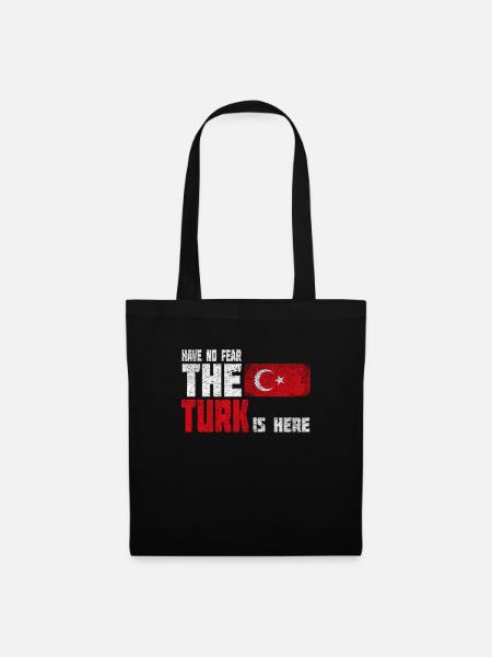 Turkey pride Turkish flag gift Istanbul - Tote Bag - black
