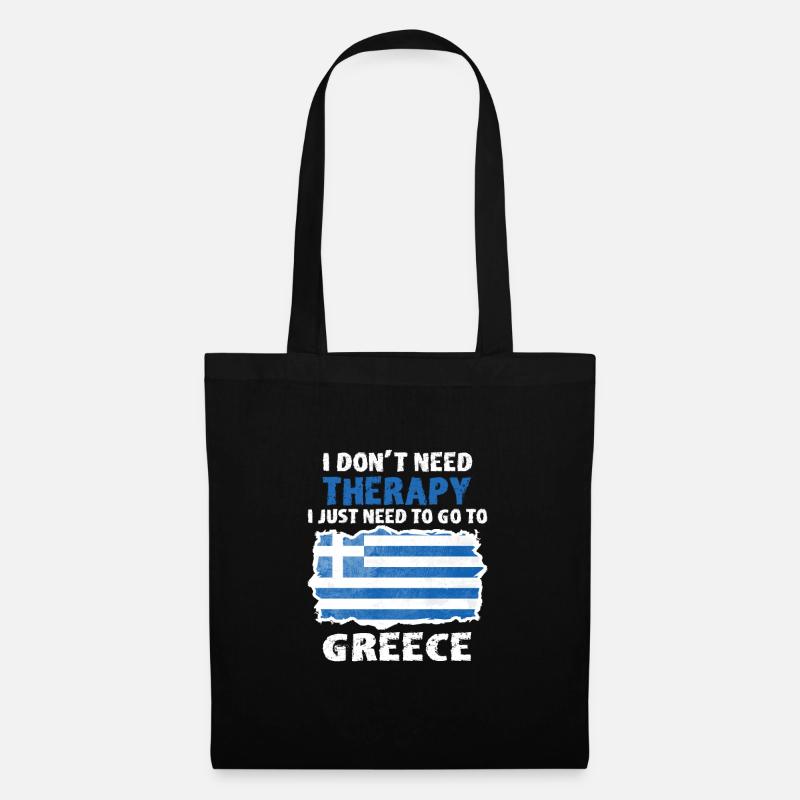 Greece - Tote Bag - black