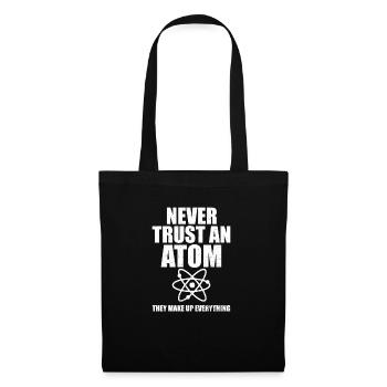 Science atom - Tote Bag - black - Front