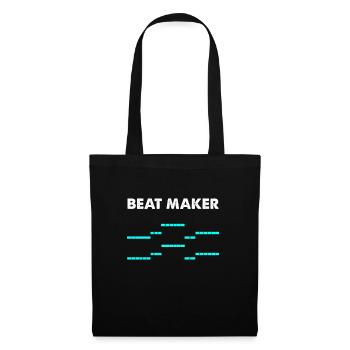 Beat maker - Tote Bag - black - Front