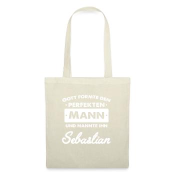 Sebastian - Stoffbeutel - Natur - Vorne