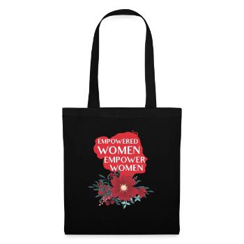 Empowered Women Empower Women - Women's Power Design - Tote Bag - black - Front