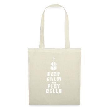 playing cello - Tote Bag - nature - Front