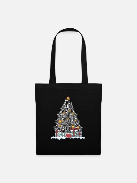Handwerker Mechaniker Tools Weihnachten Geschenk - Stoffbeutel - Schwarz
