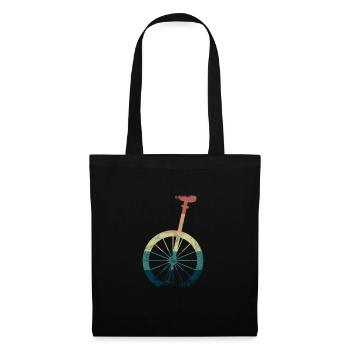 Unicycle Rider Artist High Wheel Artist Gift - Tote Bag - black - Front
