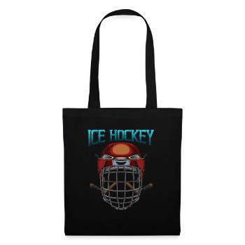Ice Hockey - Stoffbeutel - Schwarz - Vorne