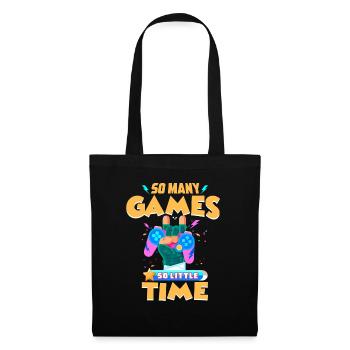 Gaming - Sac en tissu - noir - Devant