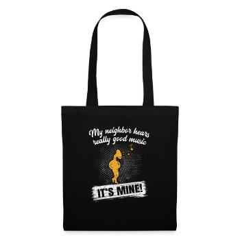 Neighbor tuba tubist gift musician gift idea - Tote Bag - black - Front