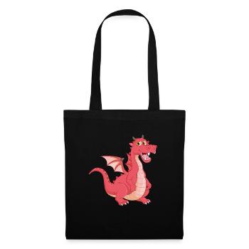 Dragon - Tote Bag - black - Front