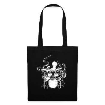 Drums - Tote Bag - black - Front