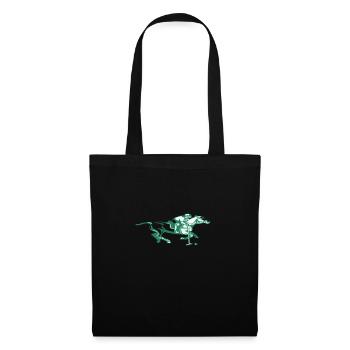 horse polo ride sport - Tote Bag - black - Front