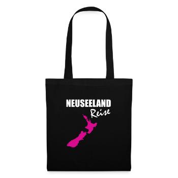 nouvelle-Zélande - Sac en tissu - noir - Devant