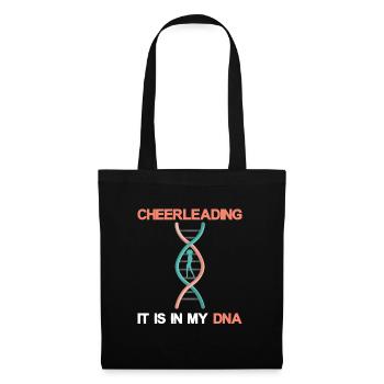 Cheerleading Cheer DNA - Sac en tissu - noir - Devant