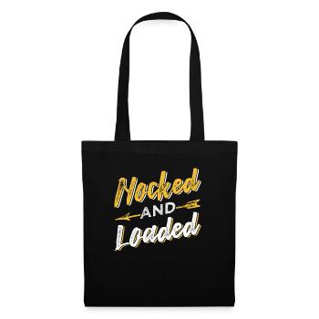 Archery shooting sport bow target sports - Tote Bag - black - Front