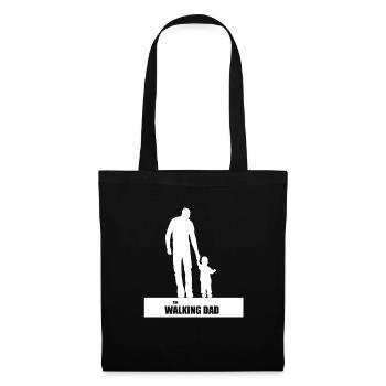 The Walking Dad - Stoffbeutel - Schwarz - Vorne