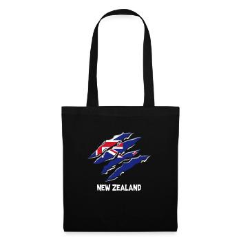 New Zealand country holiday inhabitants Funny saying - Tote Bag - black - Front