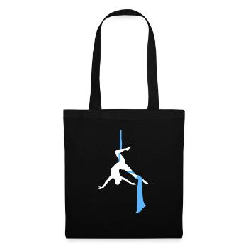 Aerial Yoga - Sac en tissu - noir - Devant