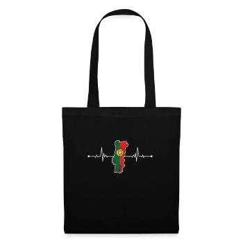 Portugal - Sac en tissu - noir - Devant