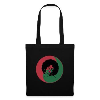 T-shirts Black History pour femme | Panafricain - Sac en tissu - noir - Devant