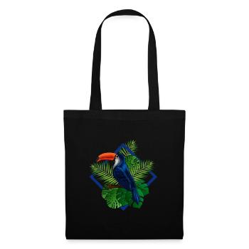 Toucan Tucan Tropical Bird Cool Jungle Animal Gift - Sac en tissu - noir - Devant