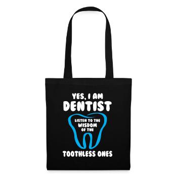 I am Dentist - Tote Bag - black - Front