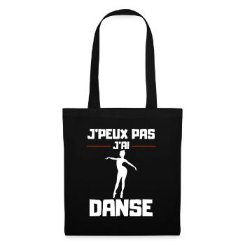 I Can't I Danced - Tote Bag - black - Front
