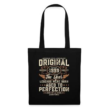 Original 1999 Vintage Born Cadeau d’anniversaire - Sac en tissu - noir - Devant