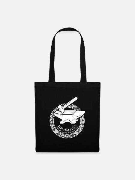 Griechische Mythologie Geschenk | Alte Griechenland-Geschichte - Stoffbeutel - Schwarz