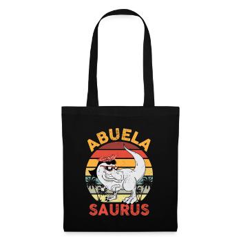 Abuela Saurus Funny Dinosaur Lover Mothers Day - Tote Bag - black - Front