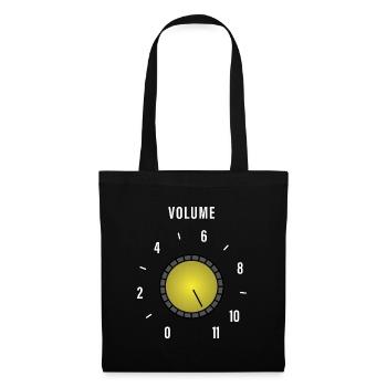 Tournez-le vers 11 - Volume 11 - Ampli guitare - Sac en tissu - noir - Devant