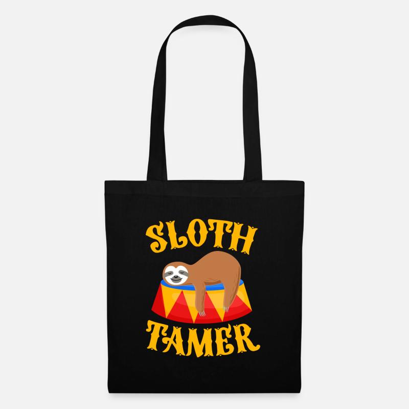 Sloth tamer | Circus Carnival Tamer - Stoffbeutel - Schwarz
